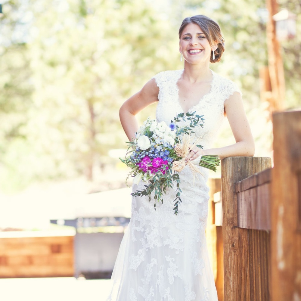 Maggie Sottero Ivory/Light Gold Lace/Satin Bronwyn